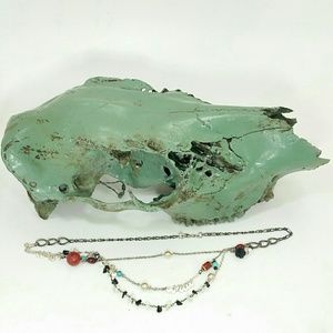 Boho Southwest Handmade Necklace Upcycled Vintage